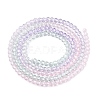 Transparent Gradient Color Glass Beads Strands GLAA-G101-2mm-18-5
