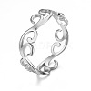 Branch 304 Stainless Steel Finger Rings FS-WG833A8-04-1