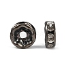 Iron Grade A Crystal Rhinestone Spacer Beads RB-A010-8MM-B-3