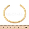 Ion Plating(IP) 304 Stainless Steel Simple Thin Cuff Bangles X-BJEW-P296-02G-3
