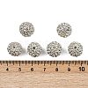 Alloy Rhinestone Beads RB-A034-12mm-A01S-2