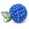 Seed Beads Beaded Pendants PALLOY-TA00159-04-4