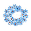 Handmade Porcelain Beads Strands PORC-N008-10B-2