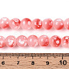 Baking Paint Glass Beads Strands DGLA-N015-8mm-03-4