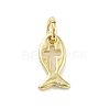 Rack Plating Brass Pendants KK-M293-03G-1