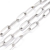 Tarnish Resistant 304 Stainless Steel Paperclip Chains CHS-O010-03P-1
