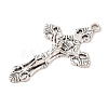 Tibetan Style Alloy Pendants X-TIBEP-S298-011AS-LF-2
