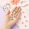26Pcs 26 Styles Zinc Alloy Enamel European Beads FIND-CJ0004-01-4