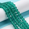 Transparent Glass Beads Strands EGLA-A034-T4mm-MD18-2