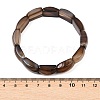 Natural Agate Bead Stretch Bracelets for Women Men BJEW-C097-02A-20-2