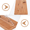 Customized 10-Slot Wooden Quilting Ruler Storage Rack RDIS-WH0011-21B-4