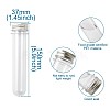 Yilisi Clear Tube Plastic Bead Containers CON-YS0001-01-11