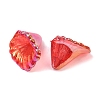 Transparent Acrylic Bead Caps OACR-G054-03B-2