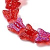 Transparent Glass Beads Strands GLAA-F114-04-4