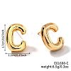Brass Stud Earrings UV9543-3-1