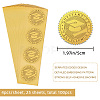 Self Adhesive Gold Foil Embossed Stickers DIY-WH0211-330-2