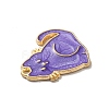 Alloy Enamel Pendants ENAM-D043-01E-4