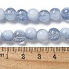 Crackle Glass Beads Strands GLAA-U001-8mm-14-4
