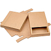 Kraft Paper Folding Box CON-WH0010-01K-C-8