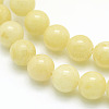 Natural Mashan Jade Round Beads Strands X-G-D263-4mm-XS06-2