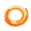 Transparent Glass Beads Strands GLAA-N074-01A-04-3