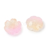 Transparent Spray Paint Glass Beads X1-GLAA-H035-04C-2