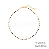 Natural Tiger Eye Beaded Necklace PM6114-1-2