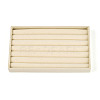 6-Slot Rectangle Velvet Wedding Ring Storage Display Trays AJEW-WH0471-129B-01-1