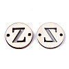Unfinished Natural Poplar Wood Links Connectors WOOD-S045-140A-01Z-2