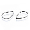 Non-Tarnish 201 Stainless Steel Linking Rings STAS-N090-T07-1-3