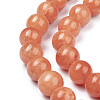 Natural Mashan Jade Beads Strands DJAD-6D-18-2-4