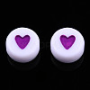 Opaque Acrylic Beads MACR-N008-57D-2