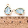Alloy Glass Pendants GL-CBA7A25-01F-3