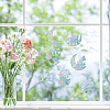 Waterproof PVC Colored Laser Stained Window Film Adhesive Stickers DIY-WH0256-020-7