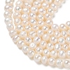 Natural Cultured Freshwater Pearl Beads Strands PA-CBAC463-08-4
