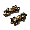 Tibetan Style Pendant Rhinestone Settings TIBE-R184-AB-FF-2