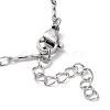 304 Stainless Steel Textured Bar Link Chain Bracelets BJEW-K226-05P-3