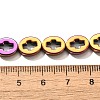 Electroplated Synthetic Non-magnetic Hematite Beads Strands G-L613-Z01-02I-4