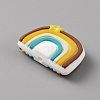 Silicone Beads LS-SIL-WH0001-25B-2