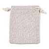 Cotton Packing Pouches Drawstring Bags ABAG-R011-7x9-2