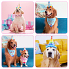 Pet Birthday Paper Props Set Decorations AJEW-WH0241-18A-5