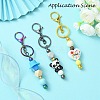 Alloy Bar Beadable Keychain for Jewelry Making DIY Crafts KEYC-A011-01M-4