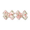 Transparent Printed Acrylic Cabochons OACR-M008-01C-1