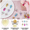 Glass Pendants PALLOY-DC00012-4