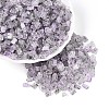 Transparent Spray Painted Glass Seed Beads SEED-L011-10A-20-1