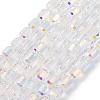 Electroplate Glass Beads Strands EGLA-D031-01-02-2