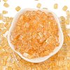 Transparent Spray Painted Glass Seed Beads SEED-L011-10A-07-2