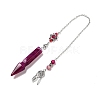 Gemstone Pointed Dowsing Pendulums G-I322-01P-11-2