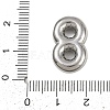 304 Stainless Steel Pendants STAS-P402-01P-08-3