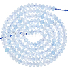 1 Strand Natural Aquamarine Beads Strands G-PA0002-06-1